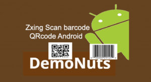 scan barcode and qrcode using zxing android kotlin