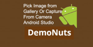 pick image from gallery or camera in android kotlin