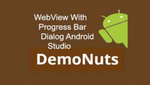 webview progress bar dialog android