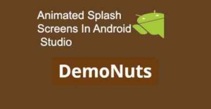android splash screen animation